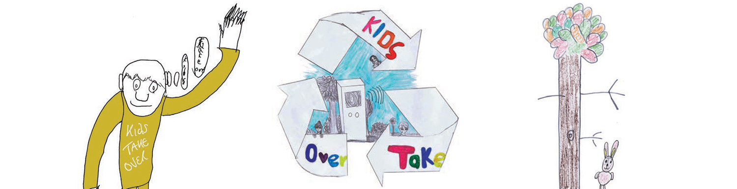 A children's illustration of science experiments